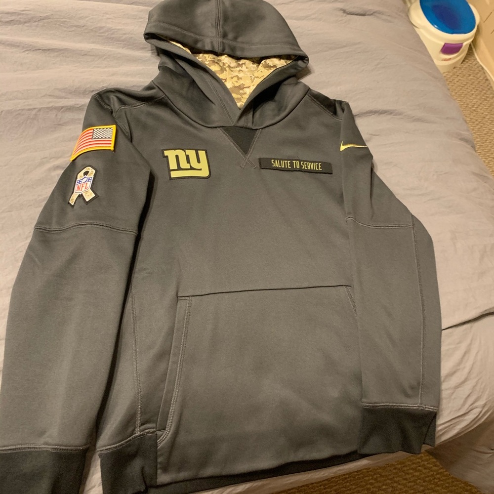 NY Giants support the troops sweatshirt size m